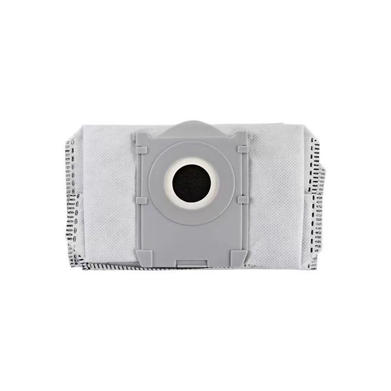 Dust Bags for ECOVACS T50/T50 Pro/T50 Max Pro, T80/T80 S, X8/X8 Pro/X8 Pro Plus, X9/X9 Pro OMNI Auto-Empty Station, 4-Layer Filtration with Antibacterial & Activated Carbon, Large Capacity Replacement