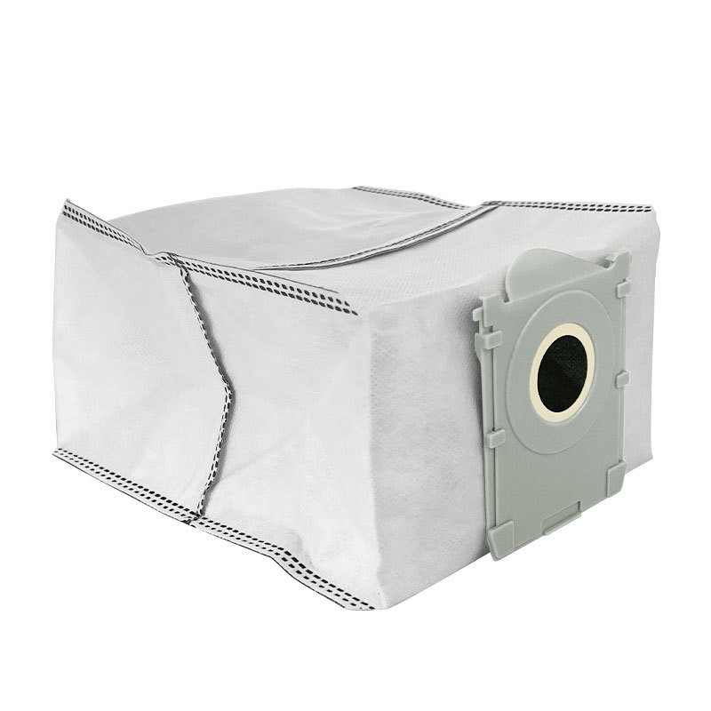 Antibacterial Dust Bags for ECOVACS DEEBOT T50 PRO / X8 Pro Plus / X9 Pro, 4L Large Capacity, Auto-Seal Replacement Bags for Self-Emptying Station