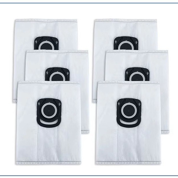 Dust Bags for Rowenta ZR200540 ZR200520 ZR200720, 4-Pack, 5-Layer Microfiber, Hygiene+ HEPA Filtration, Auto-Seal, Odor Neutralizing, Fits Silence Force 4A RO64xx Compact Power
