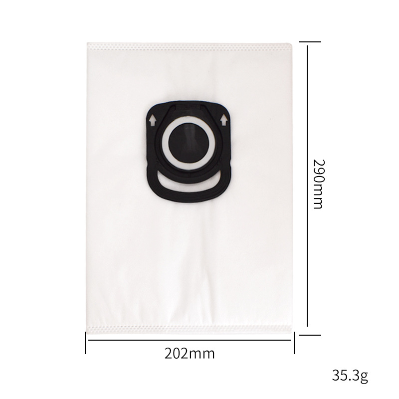 Dust Bags for Rowenta ZR200540 ZR200520 ZR200720, 4-Pack, 5-Layer Microfiber, Hygiene+ HEPA Filtration, Auto-Seal, Odor Neutralizing, Fits Silence Force 4A RO64xx Compact Power