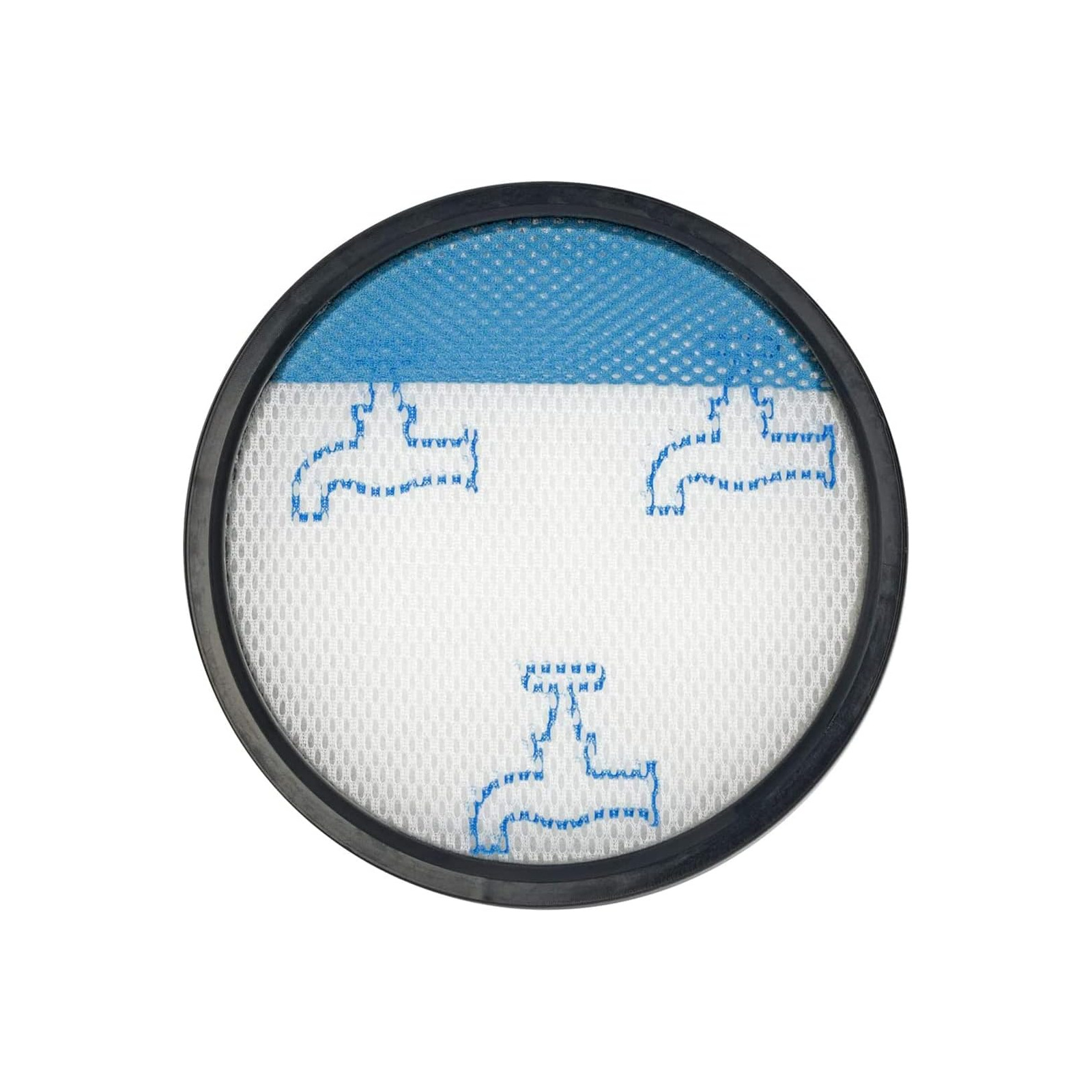 Filter Set for Rowenta FTL30, RO3715, RO3759, RO3798 Vacuum Cleaners, Blue Foam + White Filter Replacement Parts