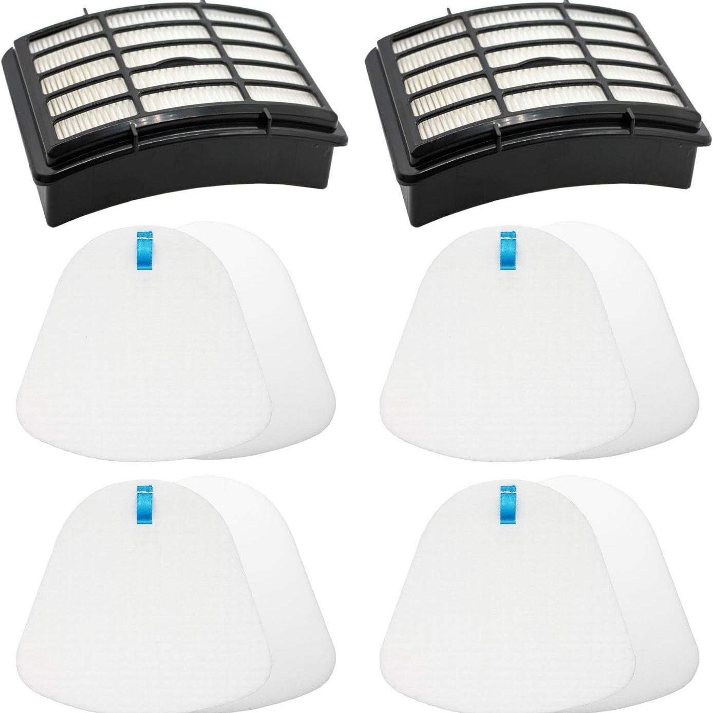 Filter Kit for Shark NV350, XFF350 Foam & Felt + XHF350 HEPA Filter, Replacement for Navigator Lift‑Away NV351 NV352 UV440 Vacuum Cleaners