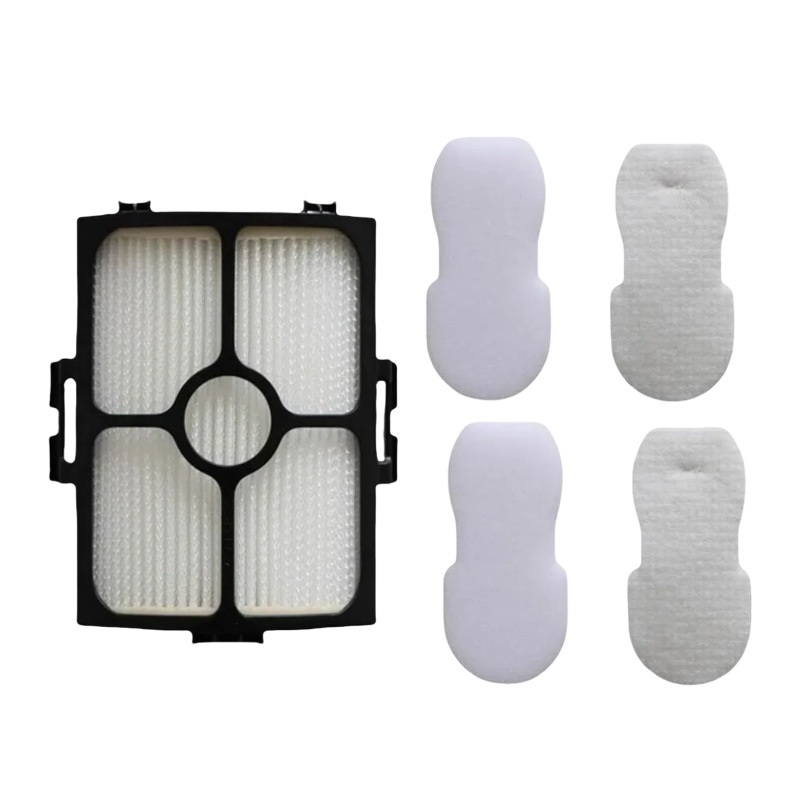 Filter Kit for Shark HZ3002 HZ3000, XFFKHZ3000 Foam & Felt + XHFHZ3000 HEPA Filter, Replacement for Stratos Ultralight Corded Stick Vacuum HZ4002 QS3000