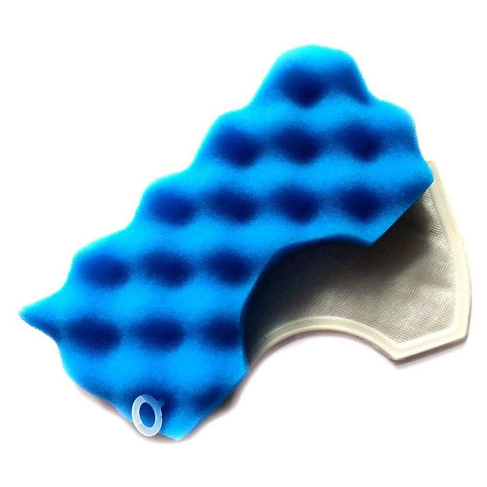 Filter Kit for Samsung SC43 SC44 SC45 SC47 Series Vacuum Cleaners, Replace DJ63-00669A DJ97-01040C DJ63-00672D, Blue Sponge Filter + HEPA Filter