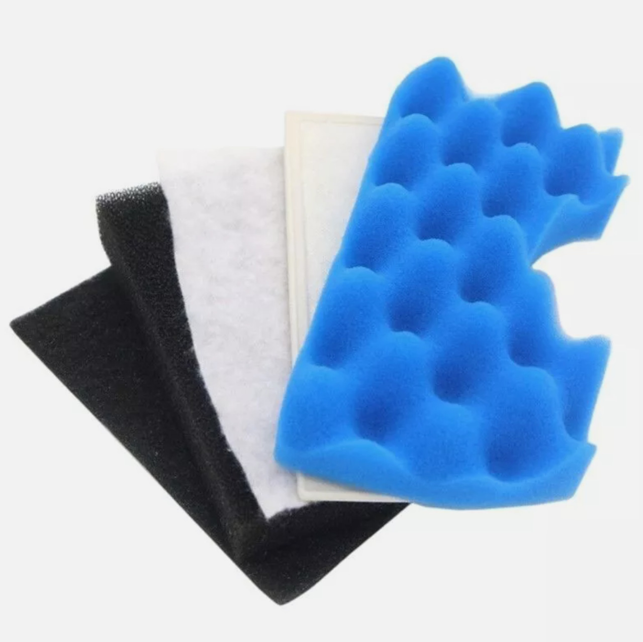 Filter Kit for Samsung SC43 SC44 SC45 SC47 Series Vacuum Cleaners, Replace DJ63-00669A DJ97-01040C DJ63-00672D, Blue Sponge Filter + HEPA Filter