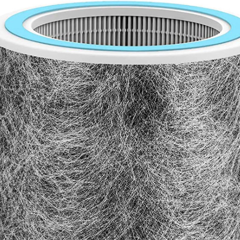 Shark HP100 Series Replacement Filter, 3-in-1 H13 True HEPA & Activated Carbon Filter for HP100/HP101/HP102/HP132/HP152 Air Purifiers, Replaces HE1FKPET/HE1FKBAS