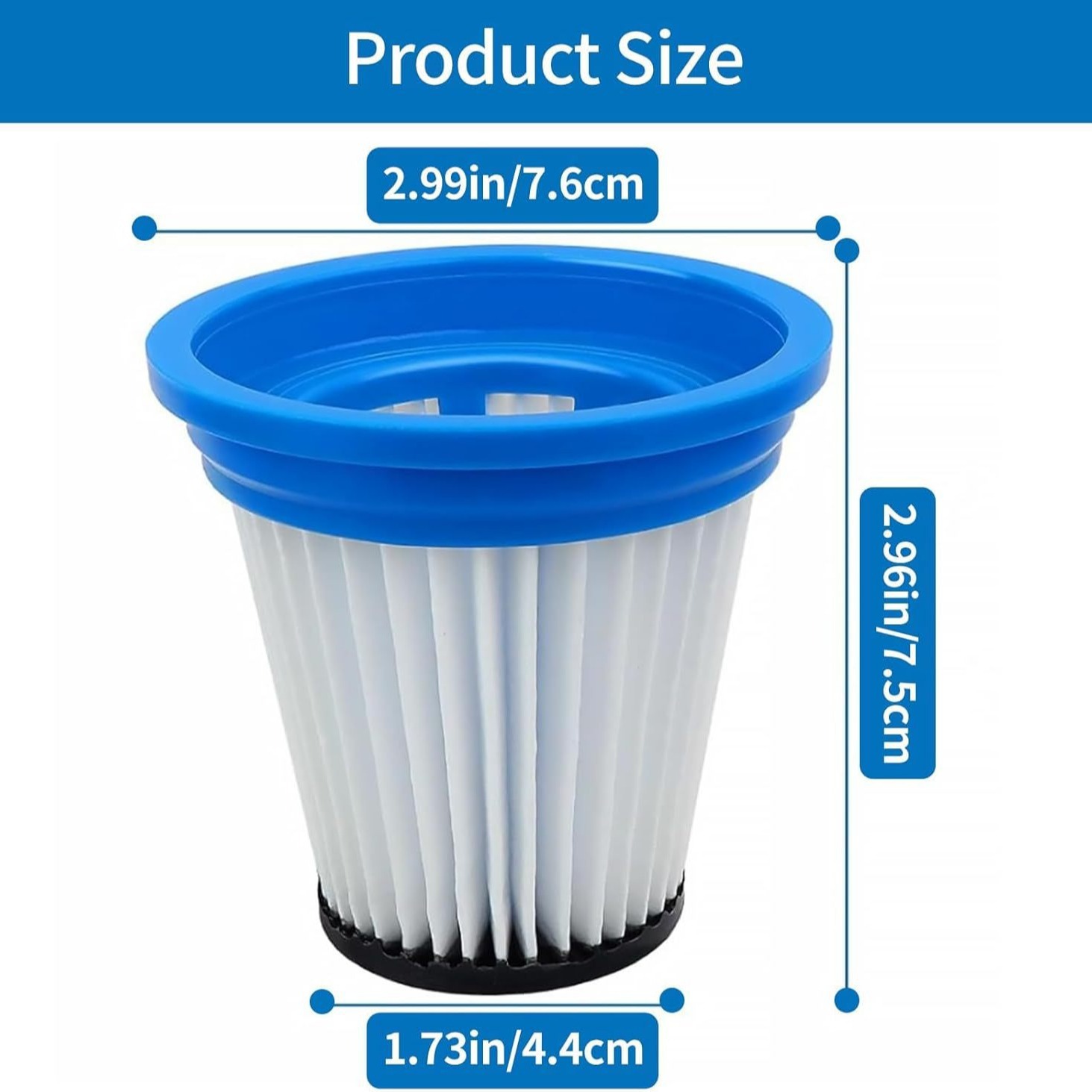 Replacement Filter for Kenmore DS1020 DS1030 Cordless Vacuum, Replaces Part # 520280, Washable Pre-Motor Filter