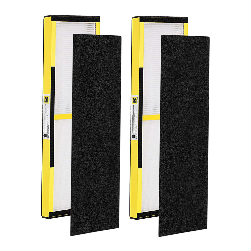 Filter B FLT4825 & Filter C FLT5000 Replacement for Germ Guardian Air Purifiers HEPA & Activated Carbon Filter Set