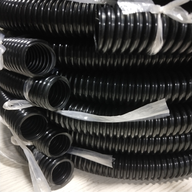 Flexible Corrugated Plastic Vacuum Replacement Hose Multi Diameter for Vacuum Equipment