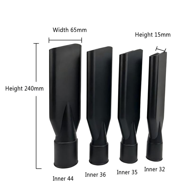 Flat Suction Nozzle for Industrial Vacuum Cleaner 32/35/36/44mm Inner Diameter Vacuum Flat Crevice Tool